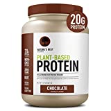 Chocolate Vegan Protein Powder from Isopure, with Monk Fruit Sweetener & Amino Acids, Post Workout Recovery, Sugar Free, Plant Based, Organic Pea Protein, Dairy Free, 22 Servings (Packaging May Vary)