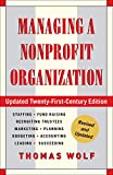 Managing a Nonprofit Organization: Updated Twenty-First-Century Edition