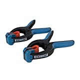 ROCKLER 950697 Bandy Clamp, Blue, Large, Set of 2 Pieces