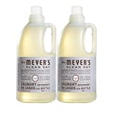 Mrs. Meyer's Liquid Laundry Detergent, Biodegradable Formula Infused with Essential Oils, Lavender, 64 oz - Pack of 2 (128 Loads)
