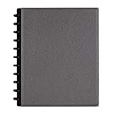 TUL - Notebook - Elements Custom Note-Taking System Discbound Notebook - 11.62" x 10" x 0.87" - Black