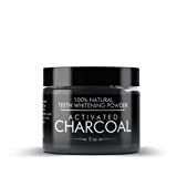 Activated Charcoal Natural Teeth Whitening Powder (3 oz) Highest Quality & Pharmaceutical Grade, Vegan & Gluten-Free by Earthborn Elements