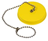 Bradley S53-063 Black Eye/Face Wash Dust Cover Cap, Yellow