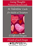 Valentine's Day 36 Card Religious/Christian Set with Scripture in Every Card