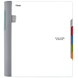 Five Star Advance Spiral Notebook, 5 Subject, College Ruled Paper, 200 Sheets, 11 x 8-1/2 inches, White (73154)