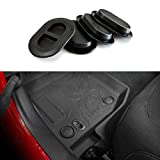 4PCS Floor Pan Plug Rear Floor Pan Body Plug Small Rubber Floor Drain Plugs Compatible with 2014-2021 Jeep Wrangler JK JL Gladiator JT