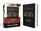 RVR Biblia de Estudio Matthew Henry, Leathersoft, Negro (Spanish Edition)