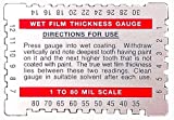 Dual Scale Wet Film Gauge.