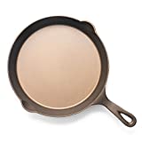 Lightweight Cast Iron Skillet - 10.5” Pre-Seasoned Frying Pan - Lancaster Cast Iron - Made in USA