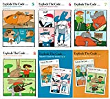 Explode the Code Books Set (6 Books): Book 5 - 8 and Teacher's Guide for Books 5 and 6, Teacher's Guide for Books 7 and 8 (2nd Edition)