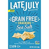 Late July No Grain Sea Salt Crackers, 4.9 OZ