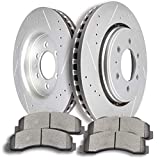 For Ford Brakes, Pads and Rotors Kit, SCITOO Disc Brake Rotors Ceramic Pads fit for 2010 11 12 13 14 15 16 17 18 19 for ford Expedition,2010-2020 for ford for F-150,2010-2019 for Lincoln Navigator