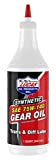 Lucas Oil 10121 SAE 75W-140 Synthetic Gear Oil/Transmission and Differential Lube - 1 Quart