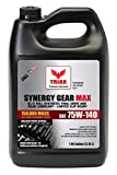 TRIAX Synergy Gear MAX 75W-140 GL-5, PAO Synthetic Long-Drain Axle, Differential Extreme Pressure Oil, Limited Slip Ready, 750,000 Mile Rating on Highway (1 Gallon)