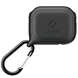 Catalyst - Waterproof Case for AirPods Pro, Carabiner, Compatible Wireless Charging, Retail Packaging, Stealth Black