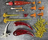 Super Action Stuff 19 Piece Firepower Series Action Figure Accessories 1:12 for Five, Six and Seven inch Scale Action Figures. Includes Muzzle Flares, blasts, Action Effects for Weapons and displays.