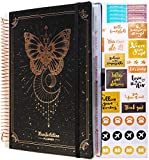 Manifestation Planner - 2022 Deluxe Weekly & Monthly Life Planner to Achieve Your Goals. A 12 Month Journey to Increase Productivity, - Organizer & Gratitude Journal and Stickers