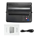 Tattoo Printer Machine Tattoo Transfer Machine Tattoo Stencil Printer Pro Thermal Printer Tattoo Transfer Printer Tattoo Stencil Printer Machgine(Black)