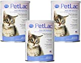 PetLac Milk Powder for Kittens, 10.5-Ounce Each (3 Pack)