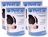 Pet Ag 4 Pack PetLac Milk Powder Puppies, 10.5-Ounces Each