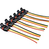 Pulse Power Plug Pigtail Connector Compatible with 2018 2019 2020 2021 Polaris Ranger XP 1000 / RZR/Pro RS1 General Bus Bar Harness Pigtail Connectors 6Pcs (Yellow Red Black)