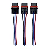 Pulse Power Plug Pigtail Connector Replacement for 2018 2019 2020 2021 Polaris Ranger XP 1000 / RZR RS1 Pro/General Bus Bar plugs Power Wire Harness Connector (3 pcs)