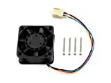 Dedicated DC 5V Cooling Fan Compatible with NVIDIA Jetson Nano Developer Kit and B01 Version PWM Speed Adjustment Strong Cooling Air Fan 40mm×40mm×20mm with 4PIN Reverse-Proof Connector