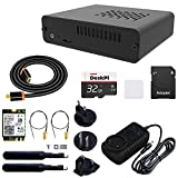 GeeekPi Jetson Nano Case, DeskPi Nano with Cooling Fan Heatsink & AC8265 Wireless NIC Module & 32GB Card & 4K HDMI Cable for NVIDIA Jetson Nano (B01 Version) Developer Kit Small AI Powerful Computer