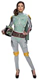 Rubie's Costume Women's Star Wars Boba Fett Woman's Deluxe Costume Jumpsuit, Multi, Small