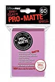 Ultra Pro Pro-Matte Deck Protector for Small Size Cards - Pink (60 ct.)