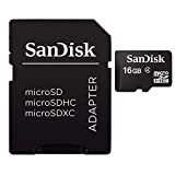 SanDisk Mobile Class4 MicroSDHC Flash Memory Card- SDSDQM-B35A with Adapter 16GB