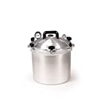 All American 1930-21.5qt Pressure Cooker/Canner (The 921) - Exclusive Metal-to-Metal Sealing System - Easy to Open & Close - Suitable for Gas, Electric, or Flat Top Stoves - Made in the USA