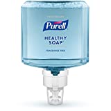PURELL Healthcare HEALTHY SOAP Gentle and Free Foam, Fragrance Free, 1200 mL Hand Soap Refill for PURELL ES8 Touch-Free Dispenser (Pack of 2) - 7772-02