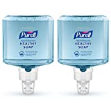 PURELL Healthcare CRT HEALTHY SOAP High Performance Foam, Fragrance Free, EcoLogo Certified, 1200 mL Soap Refill for PURELL ES8 Touch-Free Soap Dispenser (Pack of 2) - 7785-02