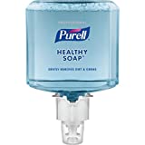 PURELL ES6 Professional HEALTHY SOAP Foam Refill, Fresh Scent, 1200 mL Soap Refill for ES6 Touch-Free Dispenser (Pack of 2) - 6477-02,Blue