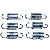 Yoogu 2inch [10Turn] Replacement Furniture Mechanism Extension Tension Springs for Recliner Sofa Bed Trundle - Set of 6