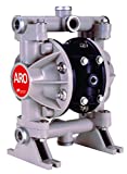 ARO 66605J-344 Polypropylene PTFE Multiport Double Diaphragm Pump, 13 gpm, 100 psi