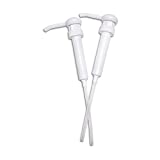 MHO Containers | Large 1oz Dosage Pump Dispensers with 38/400 Neck for Commercial, Industrial, or Household Use | Made in USA â€” Pack of 2