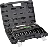 Hilmor 1839032 CBK Compact Bender Kit, 1/4" To 7/8" - HVAC Tools and Equipment for Tube and Pipe Bending, Black