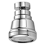 Faucet Sprayer Attachment For Kitchen Sink, Kitchen Tap Head 360°Rotatable,Anti-Splash Kitchen Faucet Nozzle Head,Water Saving Faucet Aerator,3 Modes Adjustable Face Sprayer for Sink Head Replacement