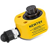 NEWTRY Hydraulic Jack 30T Hydraulic Cylinder Low Profile Hydraulic Ram Jack Multi-Section 2.13â€ Stroke Super Thin Lifting Jack Mini, Portable for Machinery, Bridge, Construction