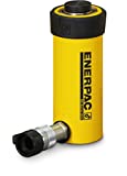 Enerpac RC-104 Single-Acting Alloy Steel Hydraulic Cylinder with 10 Ton Capacity, Single Port, 4.13" Stroke