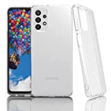 Shinewish for Samsung Galaxy A32 5G Case, Slim Soft & Flexible Clear TPU Shockproof Bumper Cell Phone Case for Samsung A32 5G