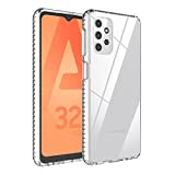 SunnyBox Crystal Clear Case for Samsung Galaxy A32 5G Case, [Military Grade Drop Tested] Non-Yellowing Shockproof Protective Phone Case Cover for Samsung Galaxy A32 5G 6.5 inch - Slim Fit