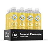 Sparkling Ice, Coconut Pineapple Sparkling Water, Zero Sugar Flavored Water, with Vitamins and Antioxidants, Low Calorie Beverage, 17 fl oz Bottles (Pack of 12)
