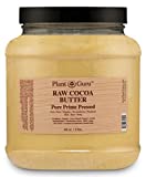 Raw Cocoa Butter 3 lb. Bulk 100% Pure Fresh Natural Cold Pressed. Skin Body and Hair Moisturizer, DIY Creams, Lip Balm, Lotion and Soap Making