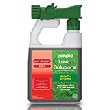 Extreme Grass Growth Lawn Booster- Liquid Spray Concentrated Starter Fertilizer with Humic Acid- Any Grass Type- Simple Lawn Solutions (32 oz. w/Sprayer)