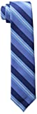 Wembley Men's Versailles Stripe Tie,Blue,One Size