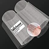 2PACK Stainless Mesh Screen 12â€X24â€(305mmX610mm), 20 Mesh 304 Steel Woven Wire Mesh, 1mm Hole Sturdy Easy to Cut Never Rust by Valchoose