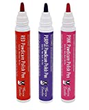 Warren London - Pawdicure Polish Pen, Non-Toxic and Fast Drying Dog Nail Polish - 3 Pack Core (Pink, Purple, Red)